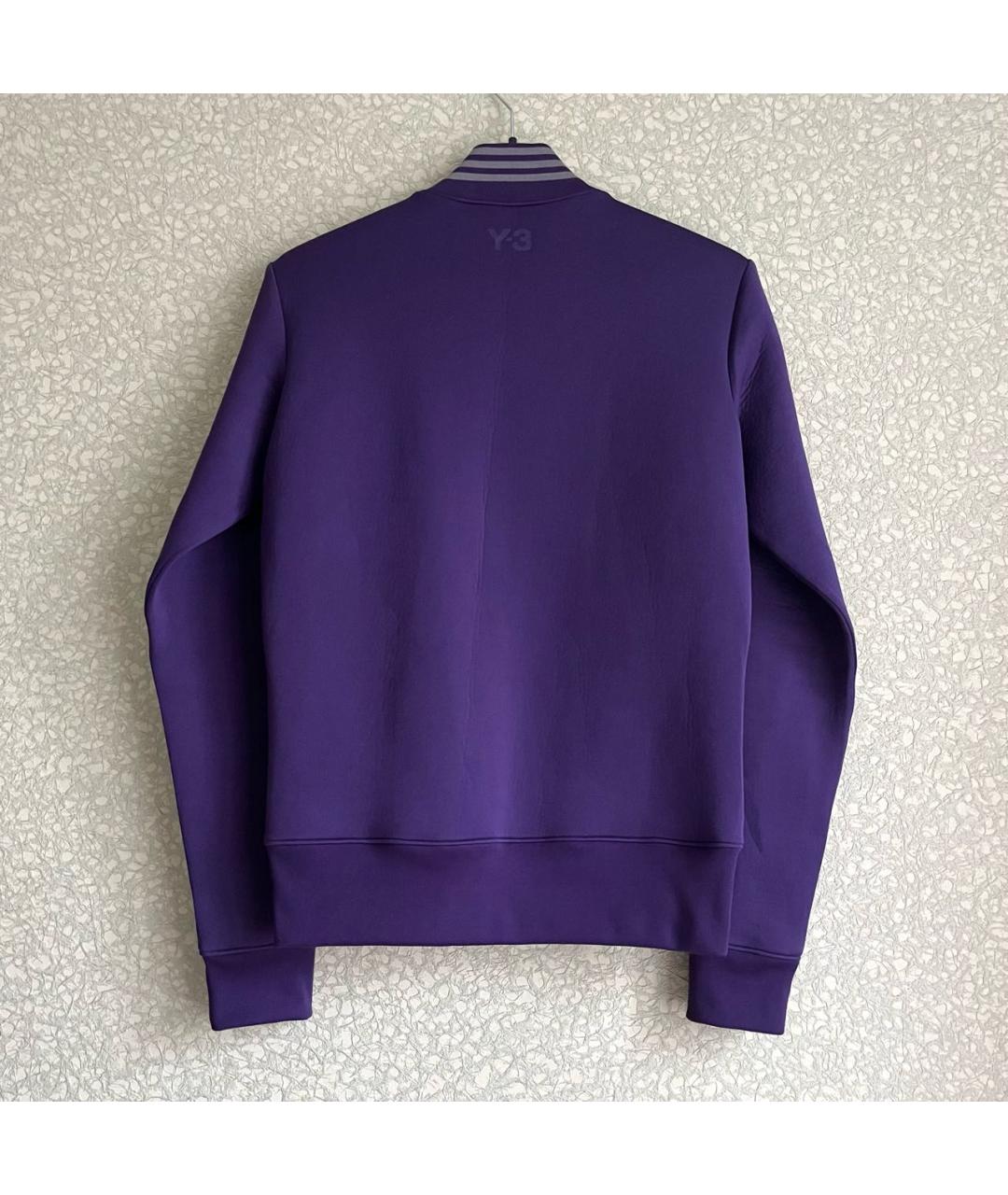 Y-3 Фиолетовая полиэстеровая куртка, фото 5