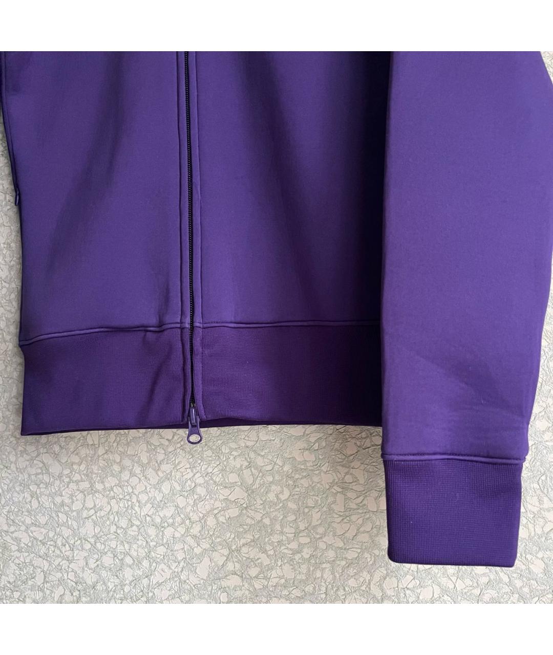 Y-3 Фиолетовая полиэстеровая куртка, фото 6