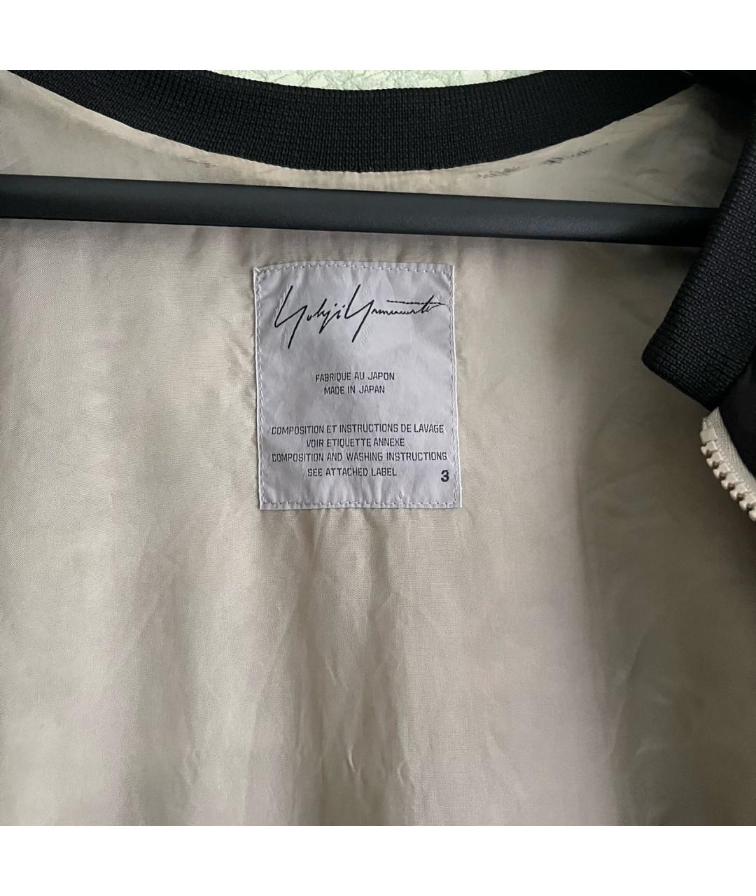 YOHJI YAMAMOTO Черная шелковая куртка, фото 7