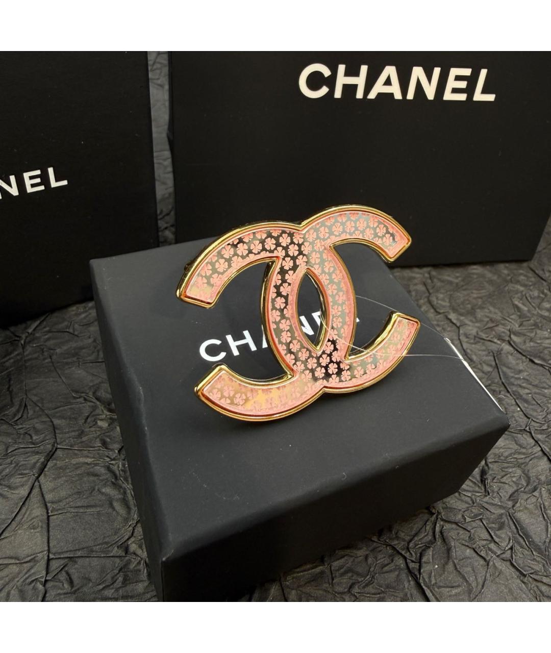 CHANEL Золотая булавка / брошь, фото 3