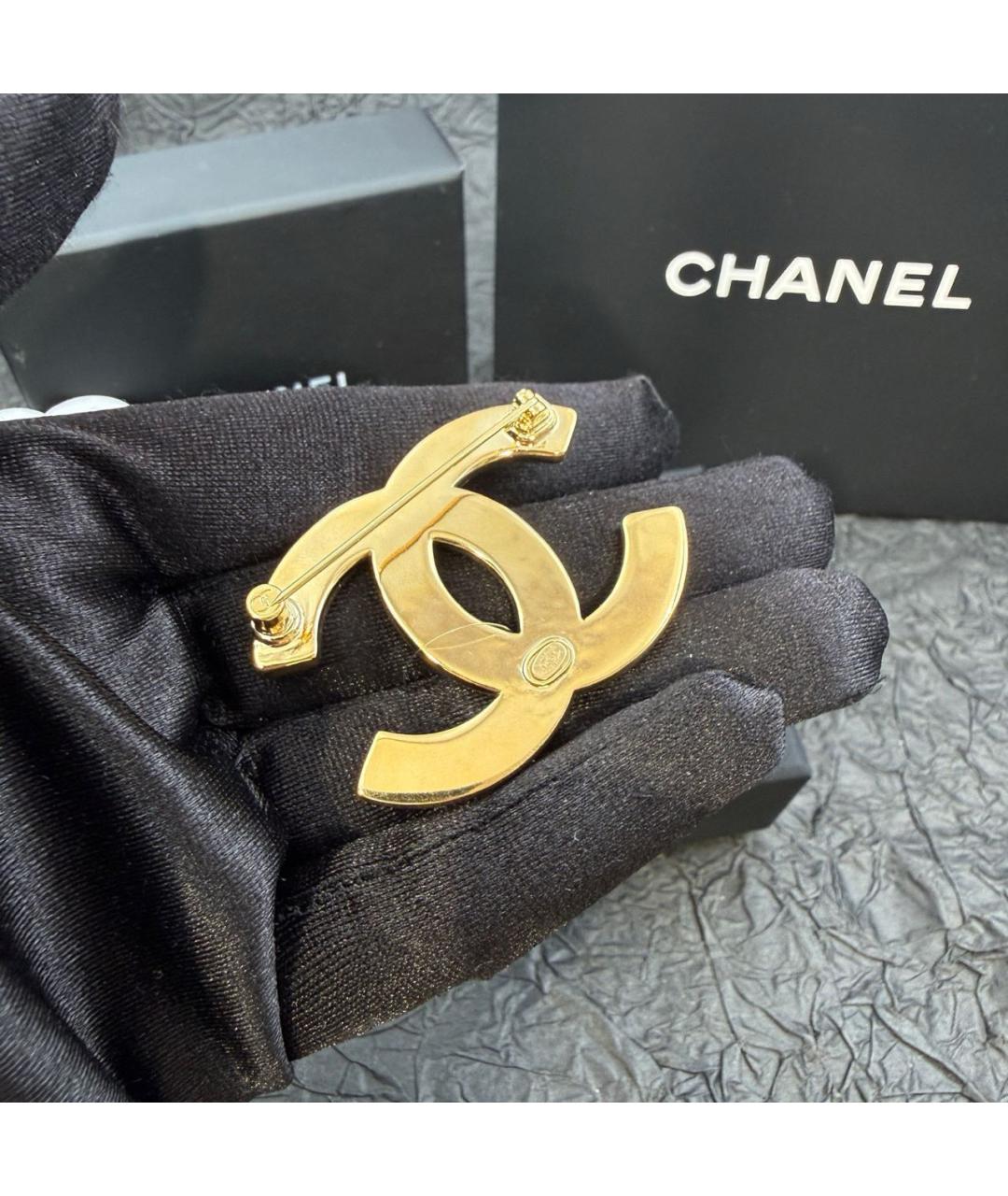 CHANEL Золотая булавка / брошь, фото 5