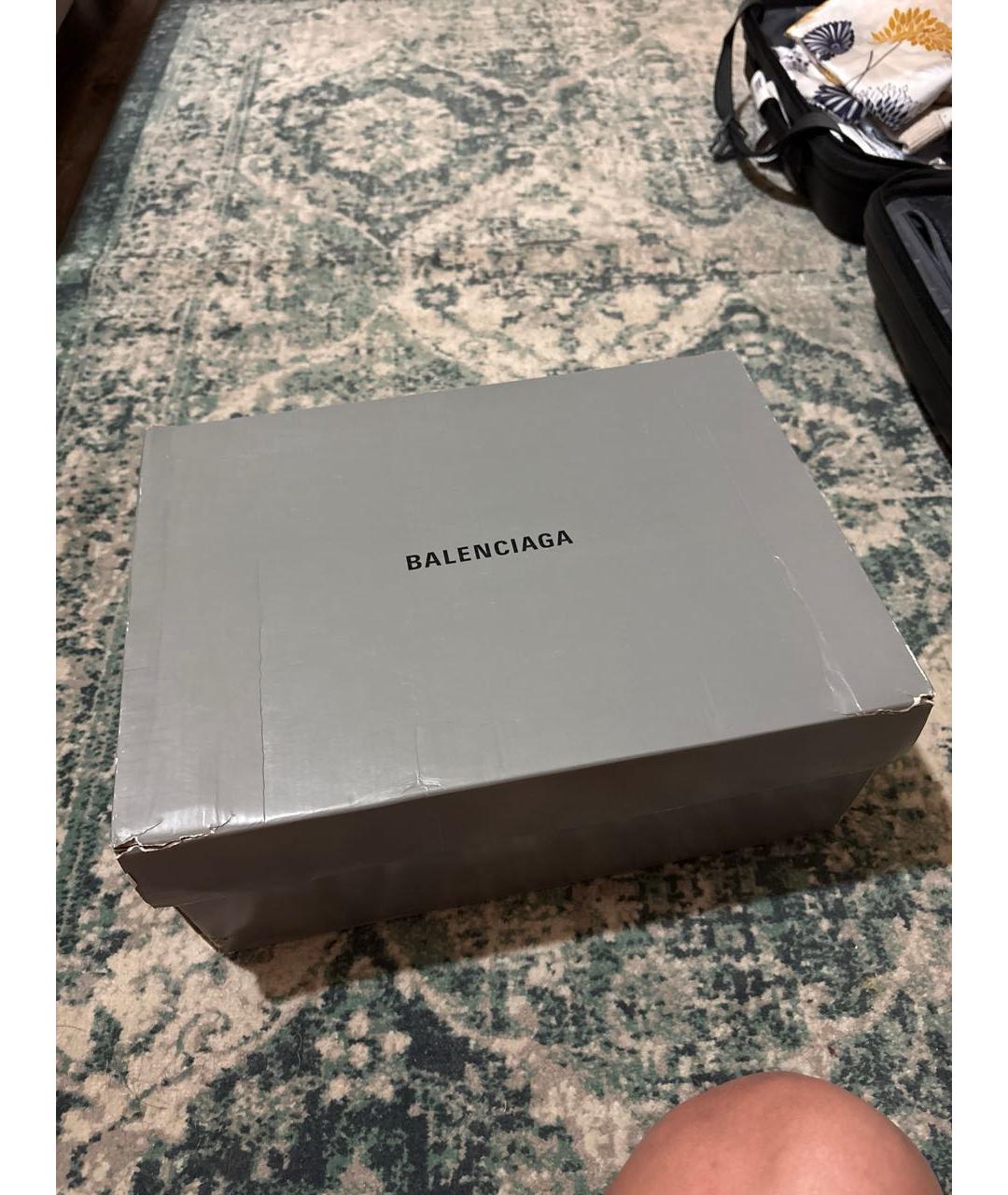 BALENCIAGA Белые кроссовки, фото 8