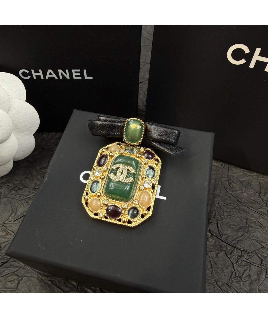 CHANEL Золотая булавка / брошь, фото 4