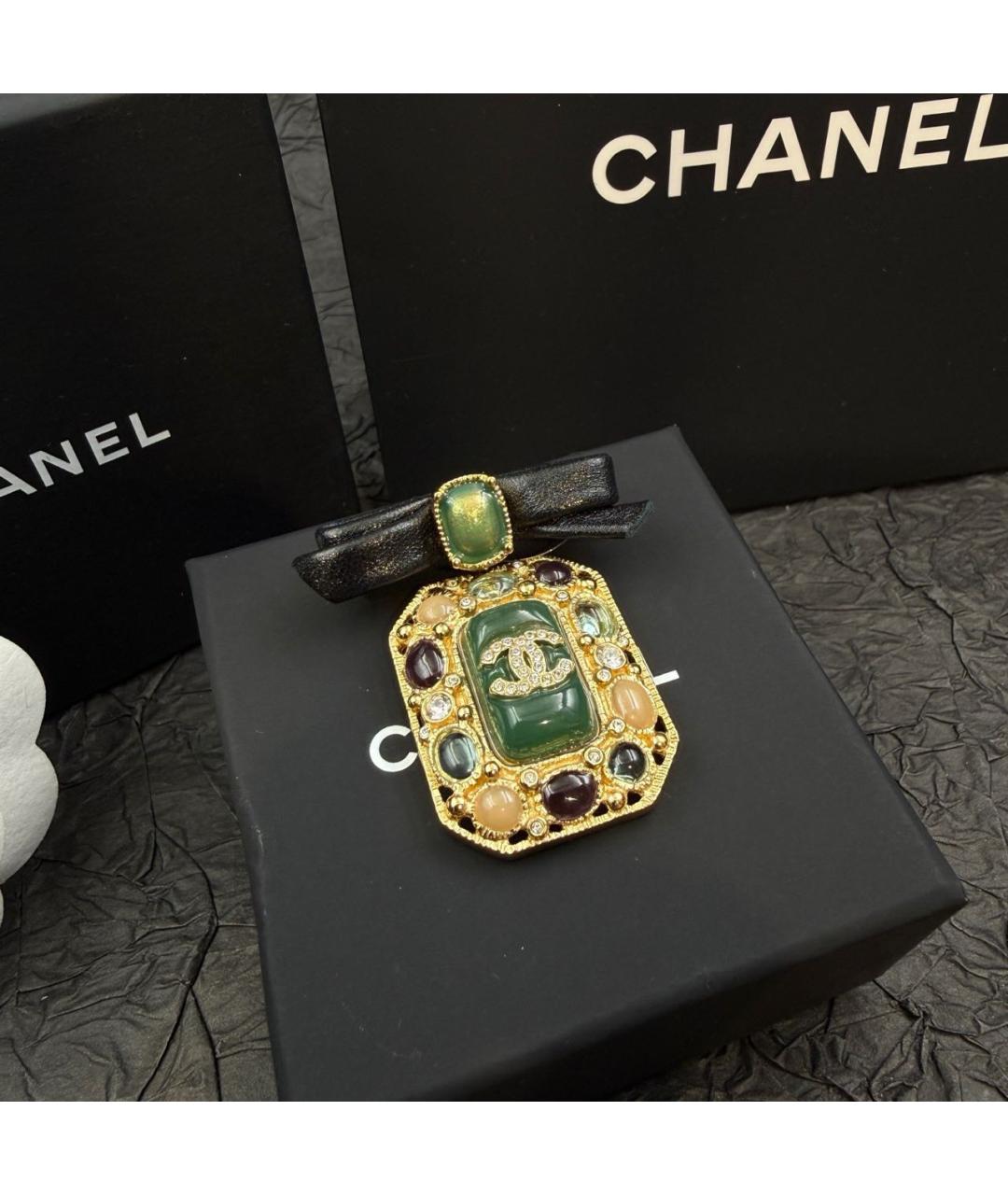 CHANEL Золотая булавка / брошь, фото 3