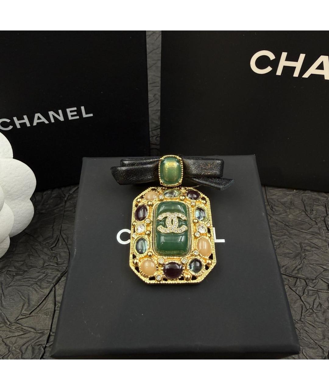 CHANEL Золотая булавка / брошь, фото 2