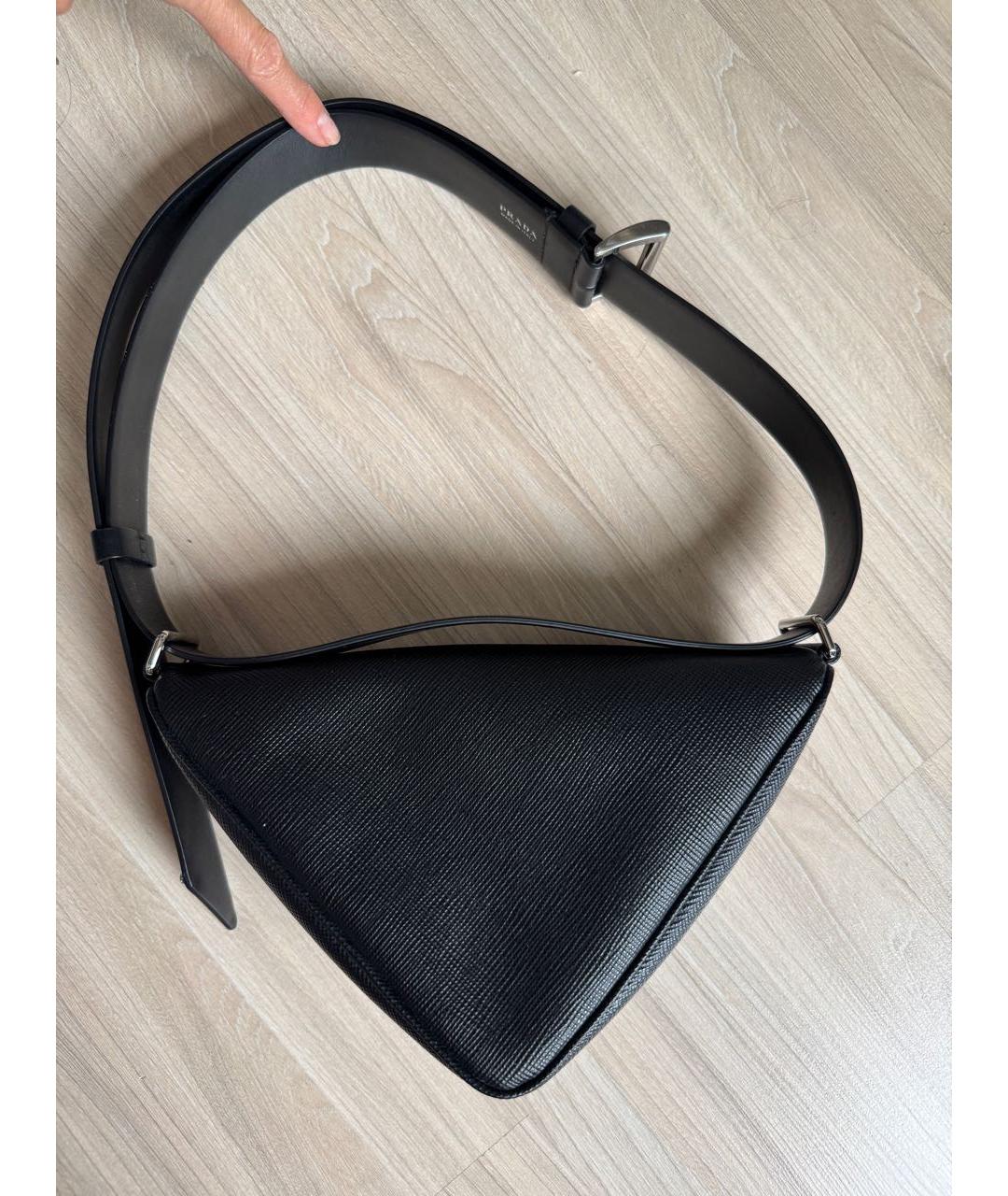 PRADA Кожаная сумка через плечо, фото 2