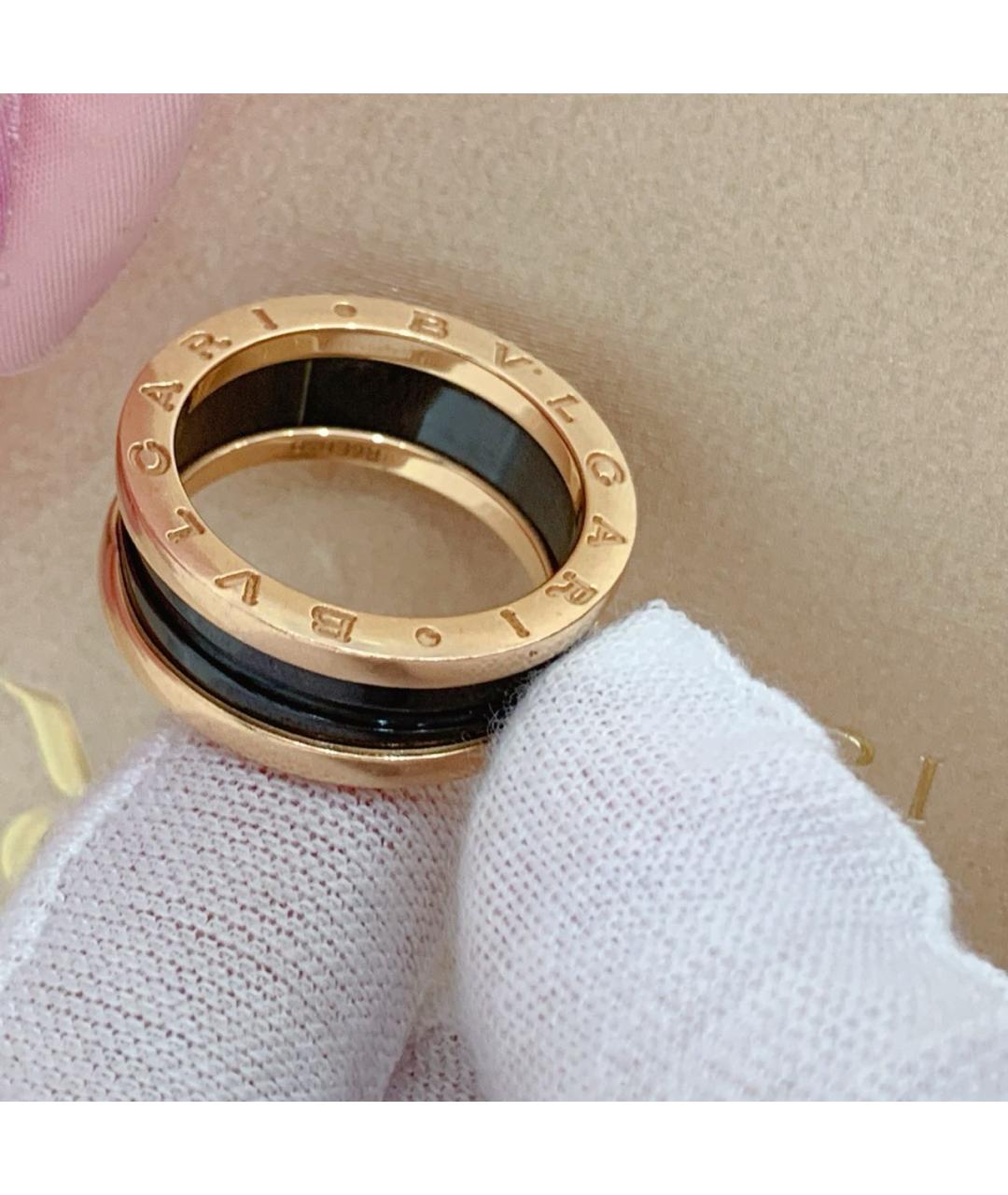 BVLGARI Золотое кольцо из розового золота, фото 6