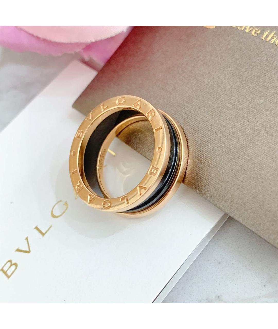BVLGARI Золотое кольцо из розового золота, фото 2
