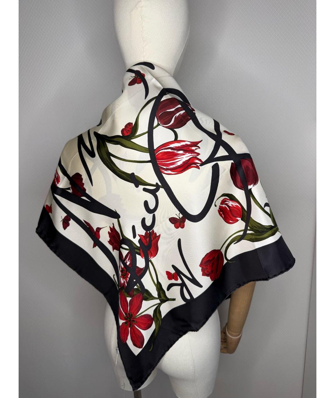 NINA RICCI Мульти шелковый платок, фото 2