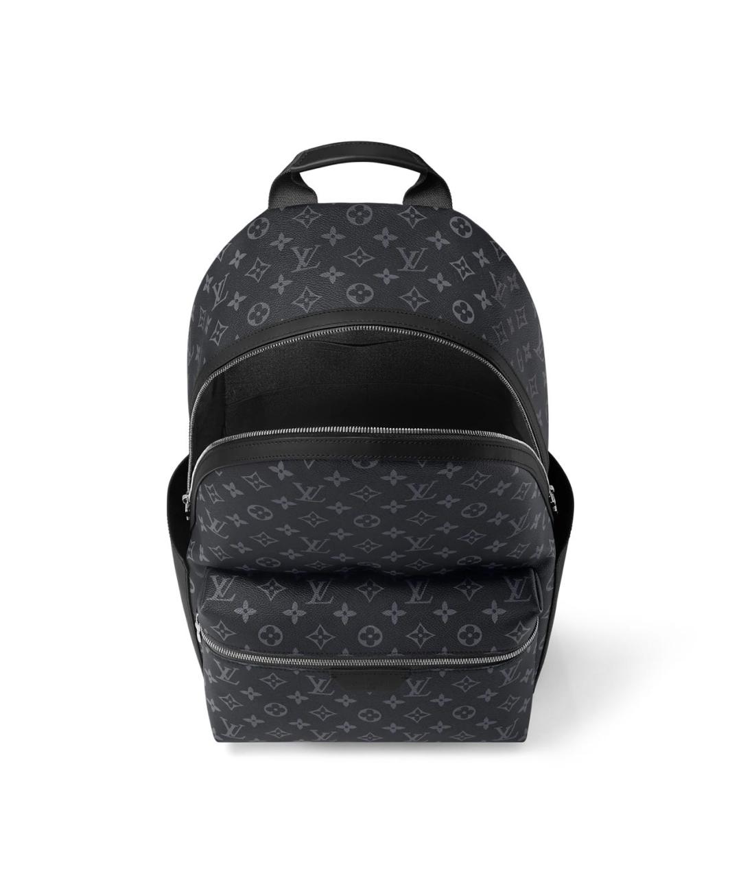 LOUIS VUITTON Серый рюкзак из канвы, фото 2