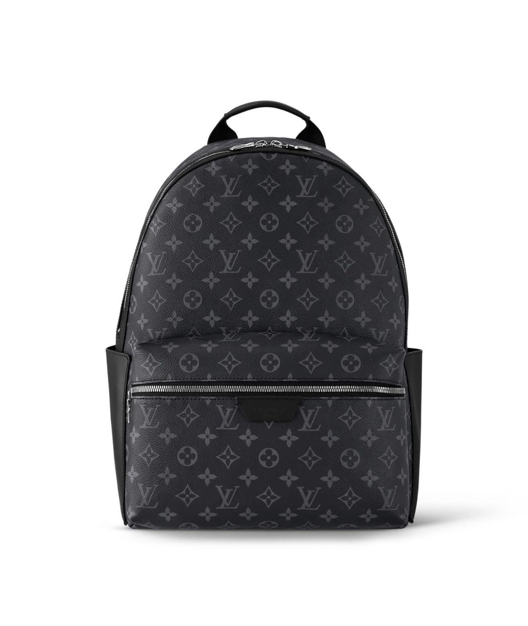 LOUIS VUITTON Серый рюкзак из канвы, фото 4