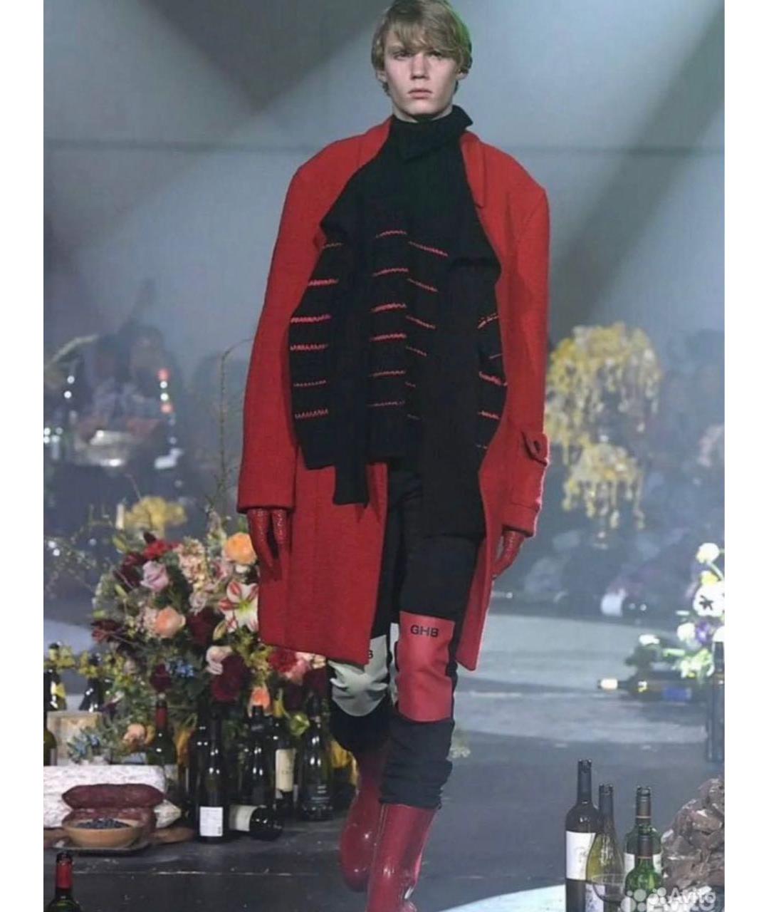 RAF SIMONS Черные хлопковые джинсы скинни, фото 8