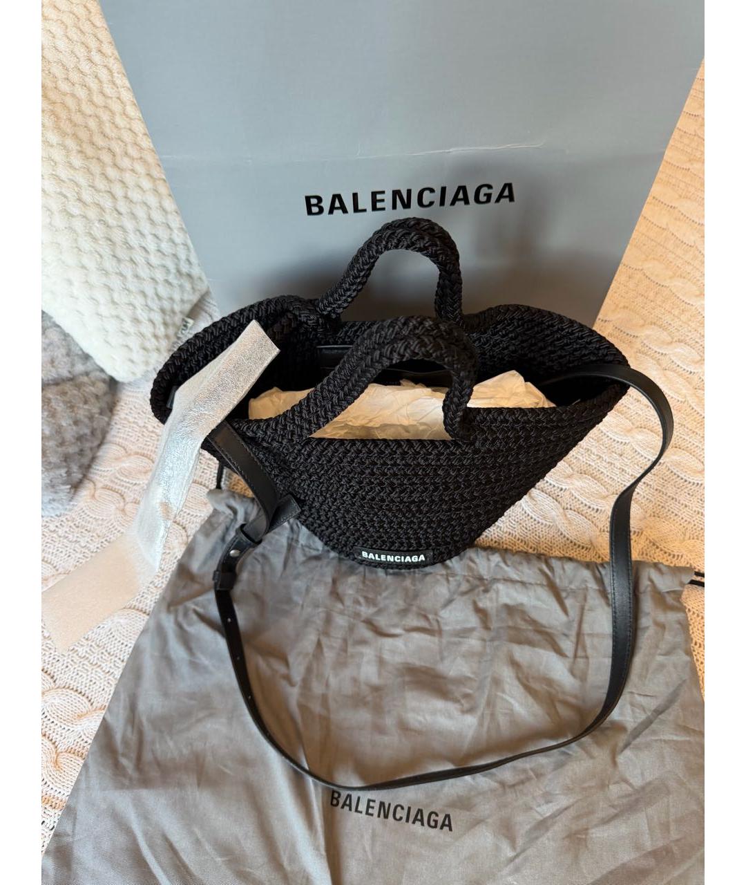BALENCIAGA Черная сумка через плечо, фото 3