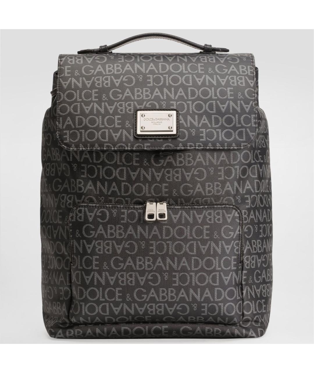 DOLCE&GABBANA Серый рюкзак, фото 6