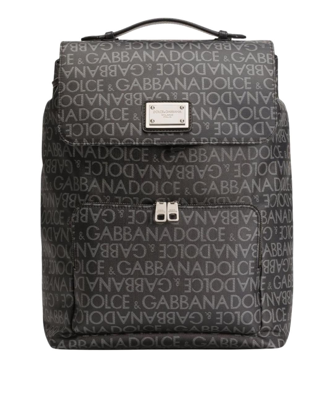 DOLCE&GABBANA Серый рюкзак, фото 1
