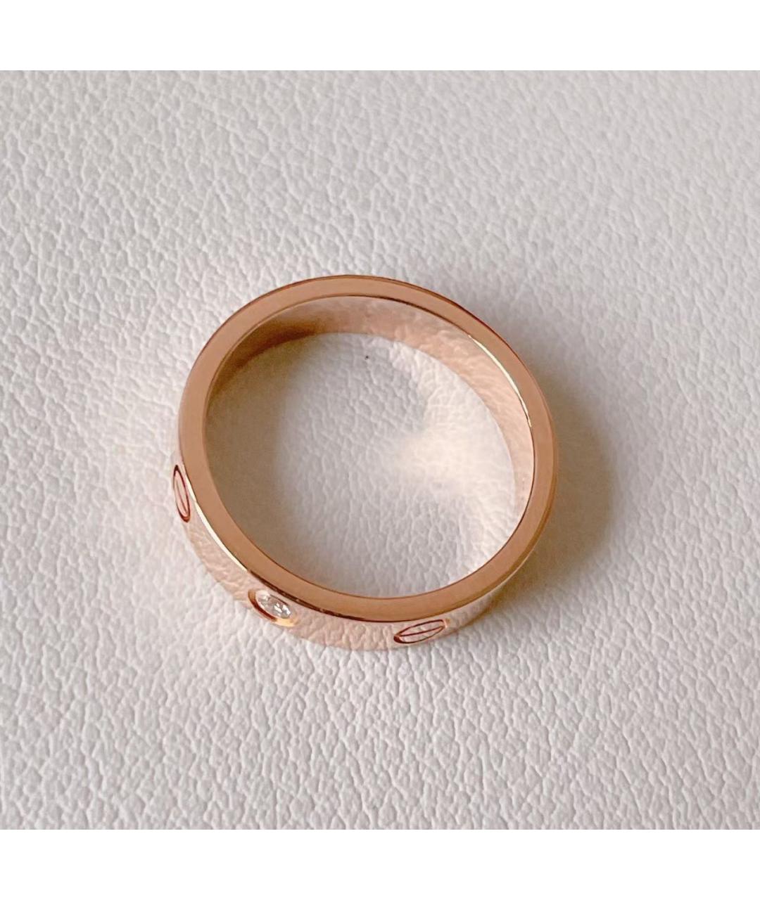 CARTIER Золотое кольцо из розового золота, фото 6