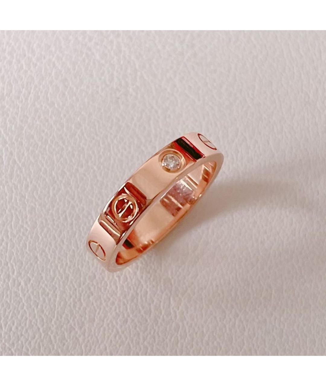CARTIER Золотое кольцо из розового золота, фото 3