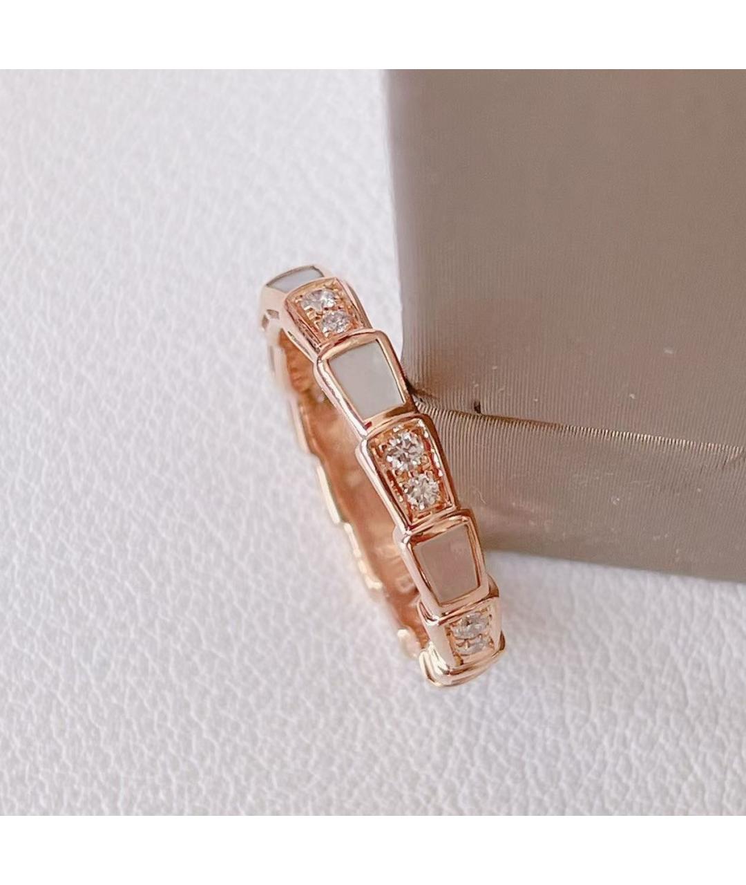 BVLGARI Розовое кольцо из розового золота, фото 4