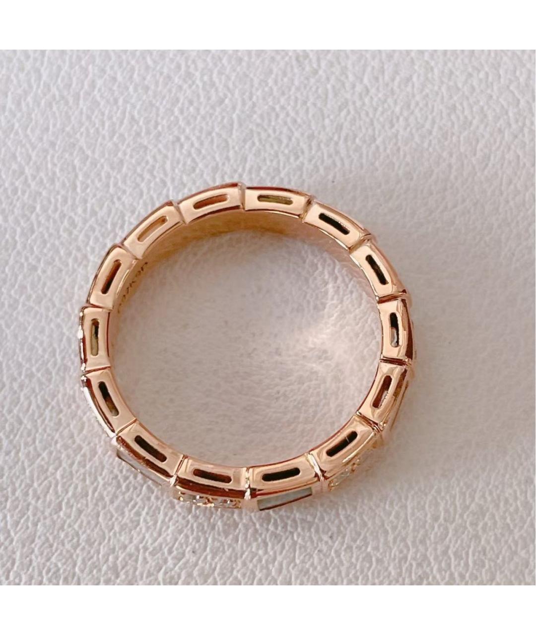 BVLGARI Розовое кольцо из розового золота, фото 5