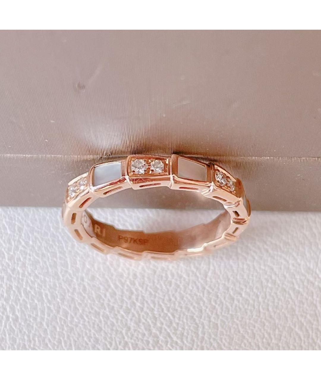 BVLGARI Розовое кольцо из розового золота, фото 2