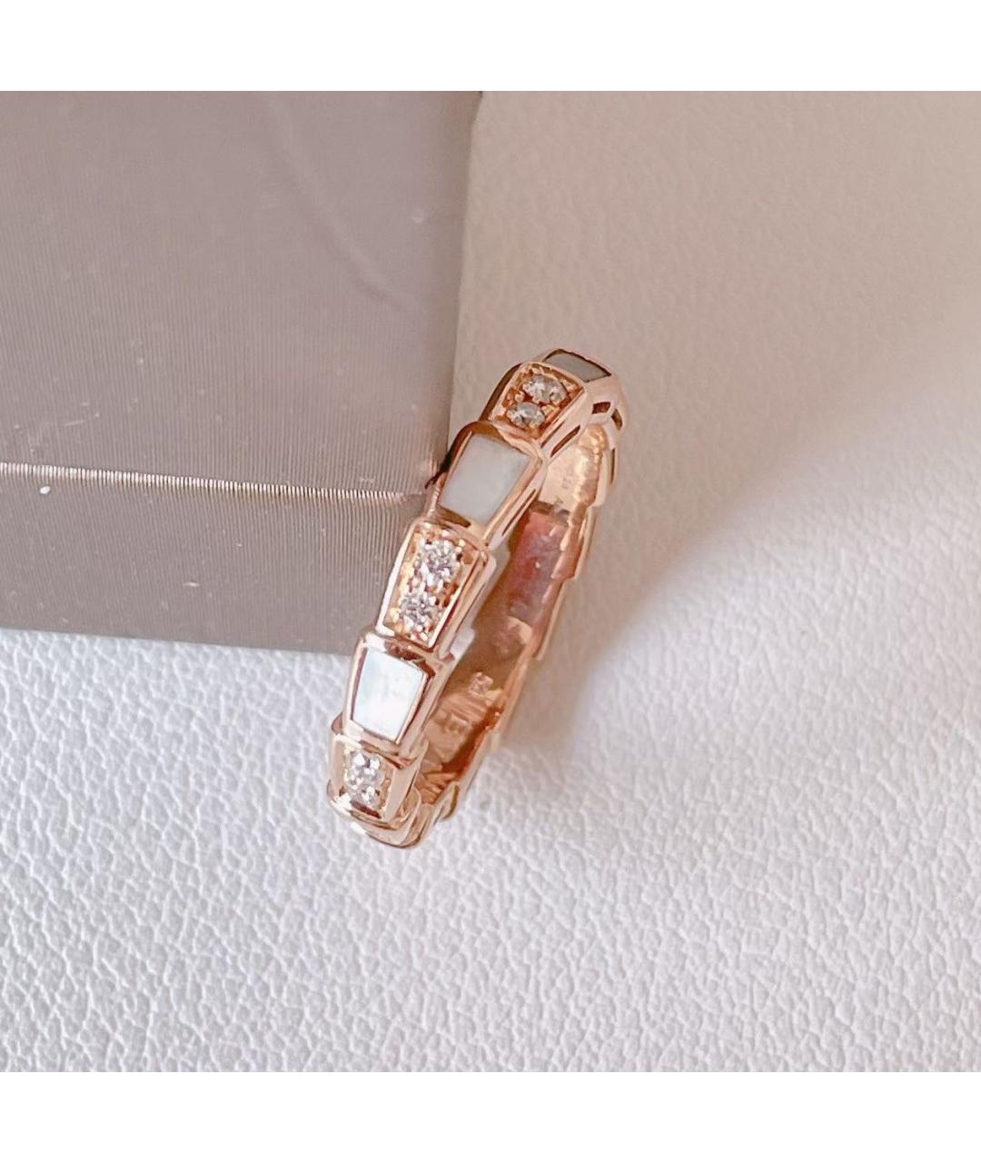 BVLGARI Розовое кольцо из розового золота, фото 3