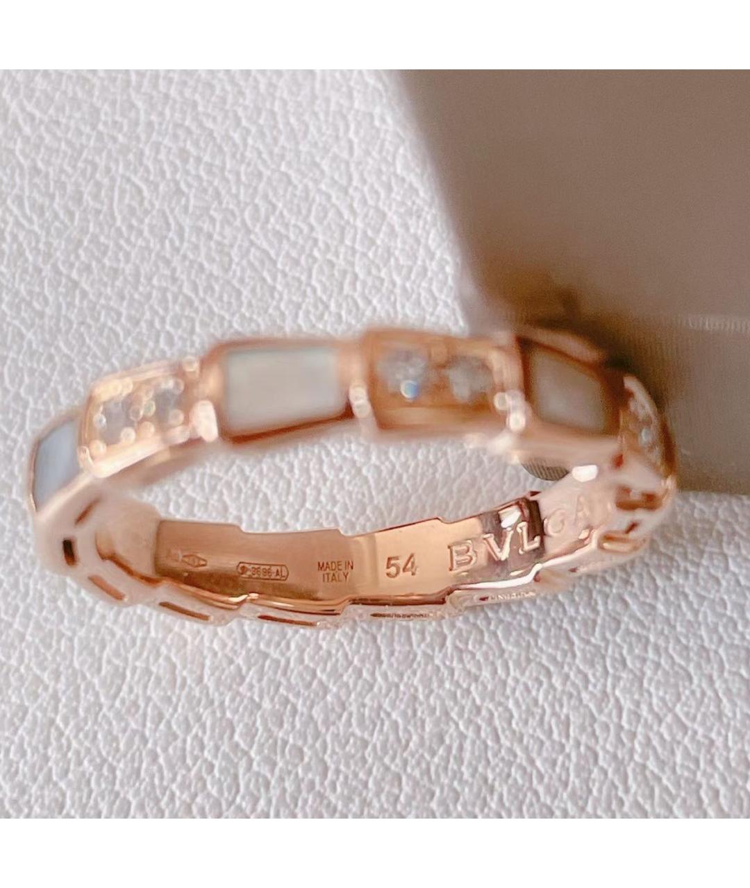 BVLGARI Розовое кольцо из розового золота, фото 6