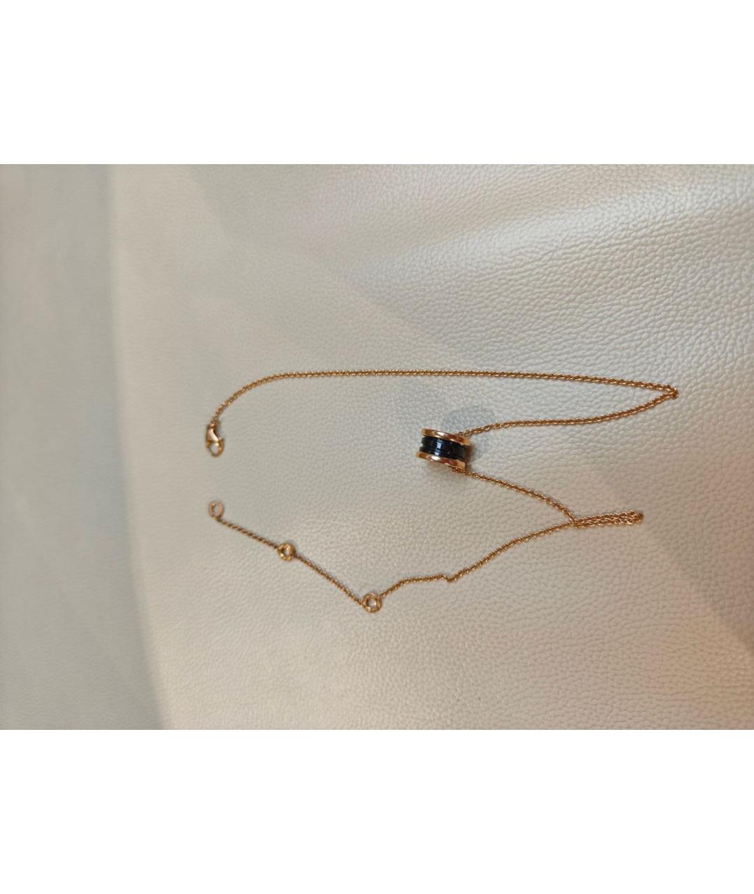 BVLGARI Золотое колье из розового золота, фото 2