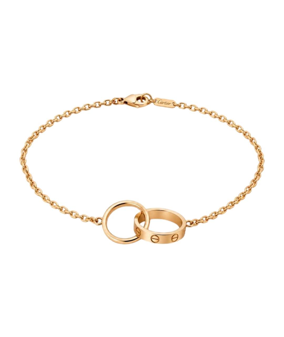 CARTIER Золотой браслет из розового золота, фото 1