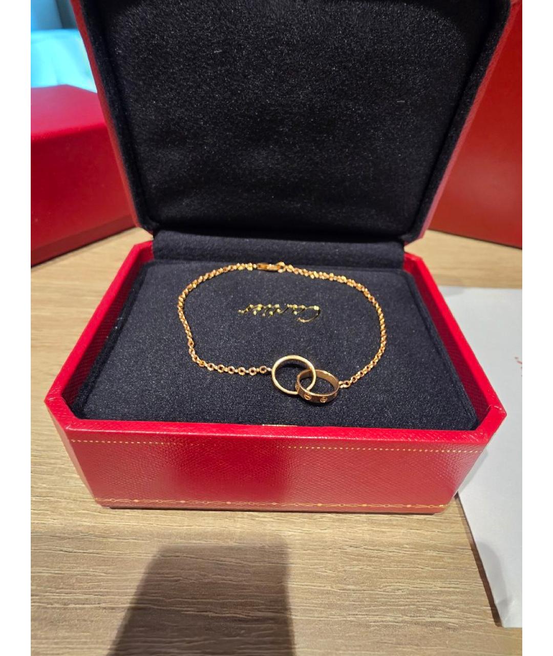 CARTIER Золотой браслет из розового золота, фото 5