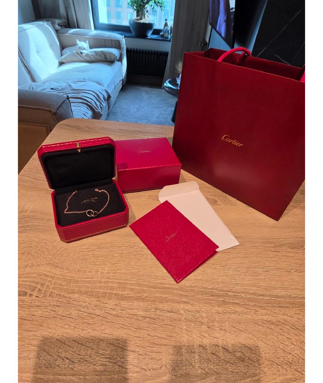 CARTIER Золотой браслет из розового золота, фото 3