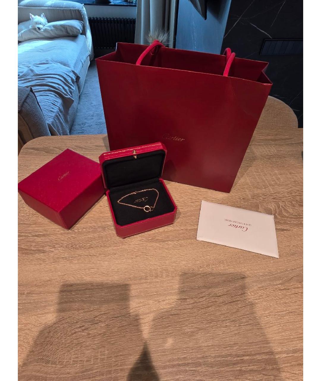 CARTIER Золотой браслет из розового золота, фото 2