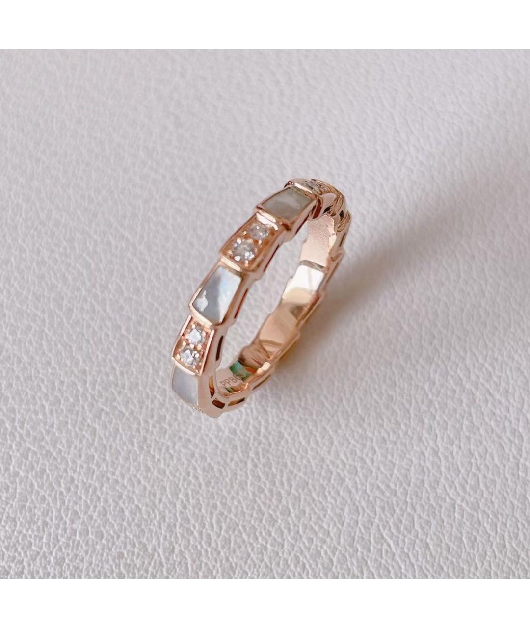 BVLGARI Розовое кольцо из розового золота, фото 3