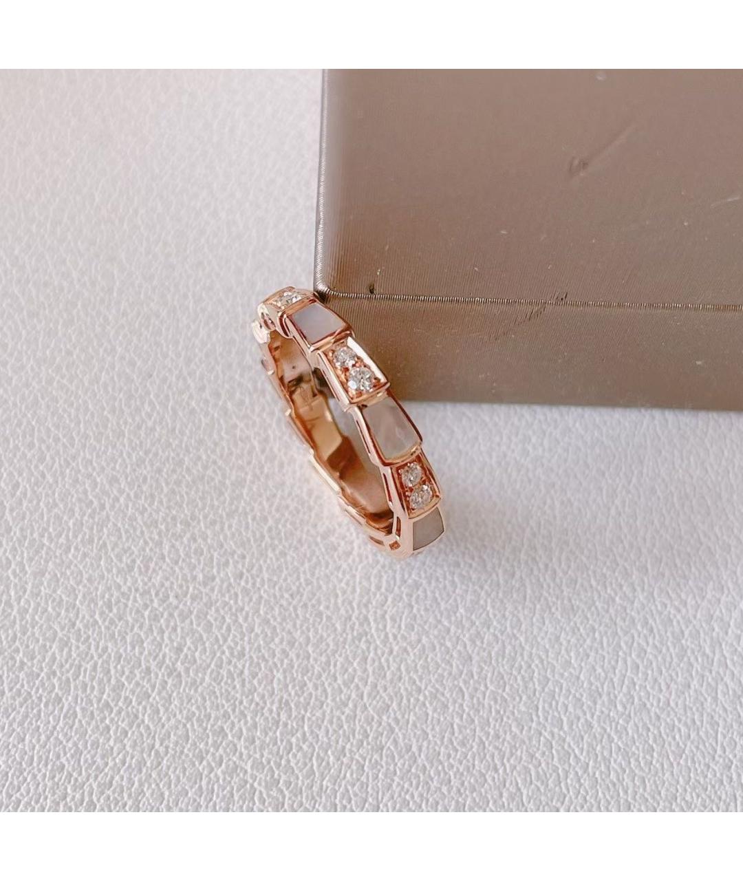 BVLGARI Розовое кольцо из розового золота, фото 4