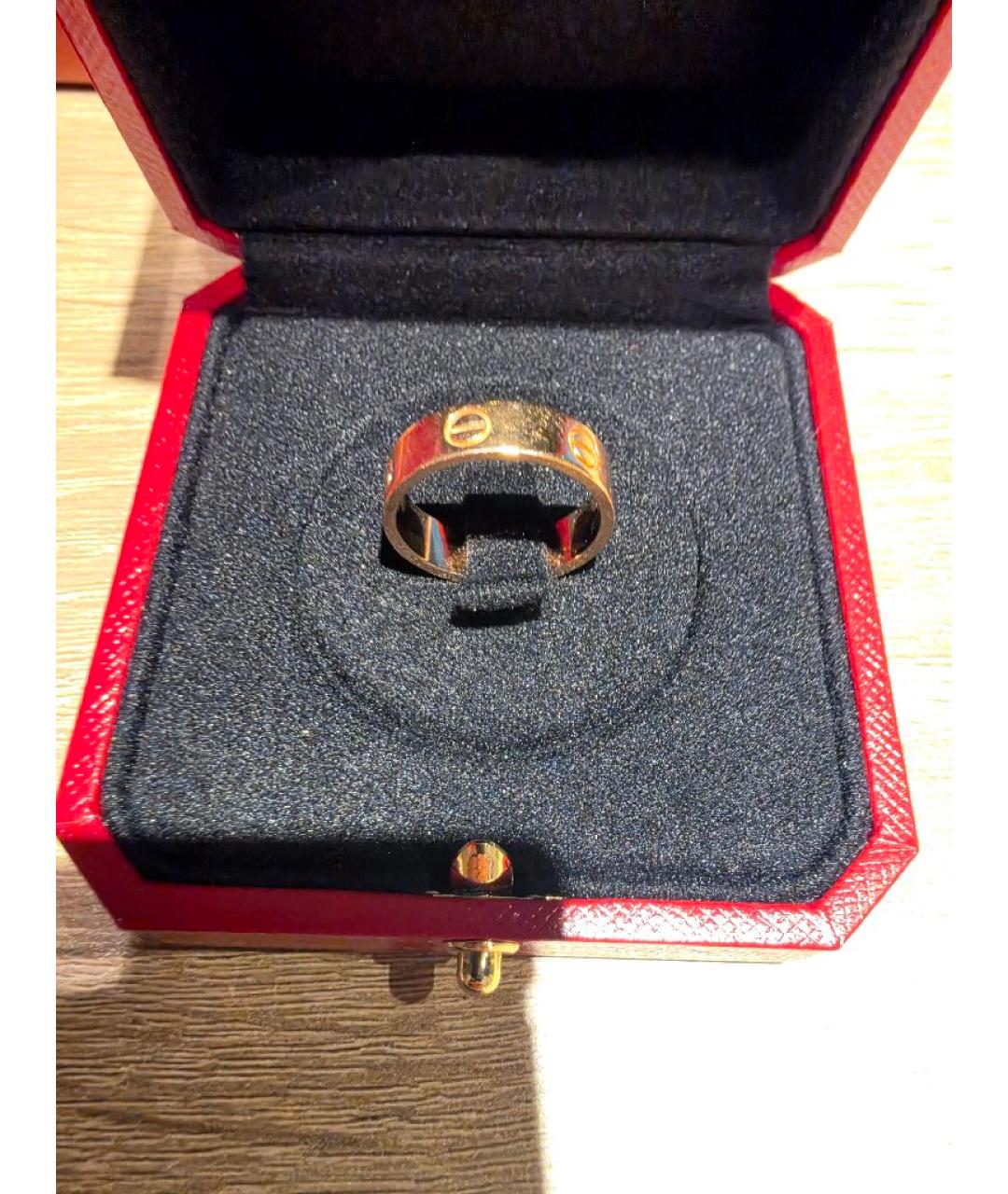 CARTIER Золотое кольцо из розового золота, фото 2