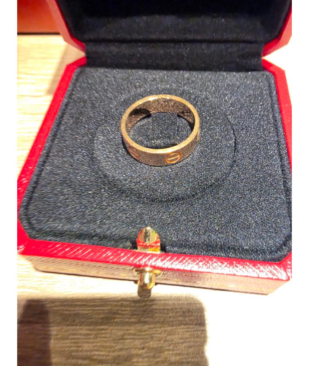 CARTIER Золотое кольцо из розового золота, фото 4