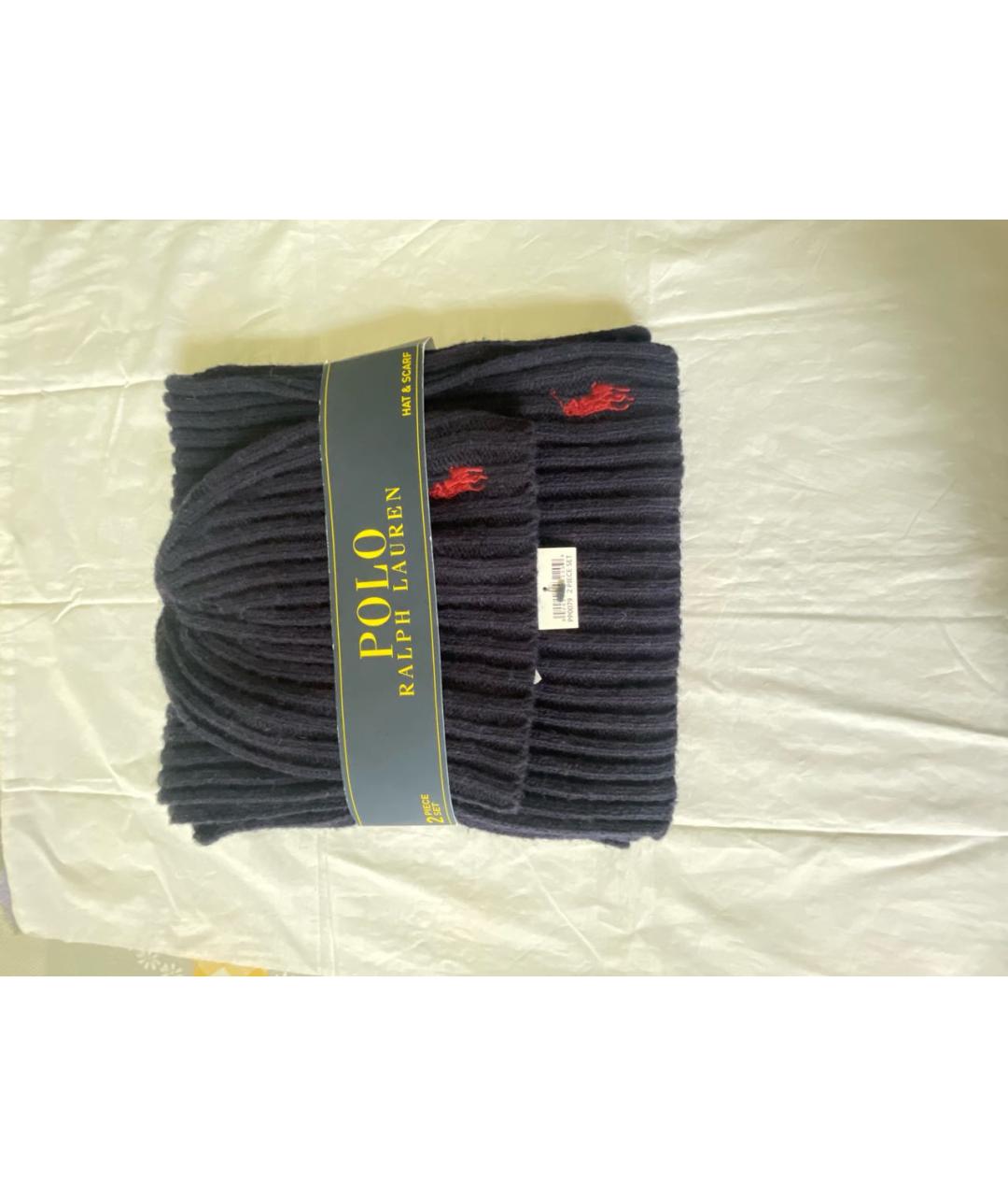 POLO RALPH LAUREN Темно-синяя шапка, фото 5