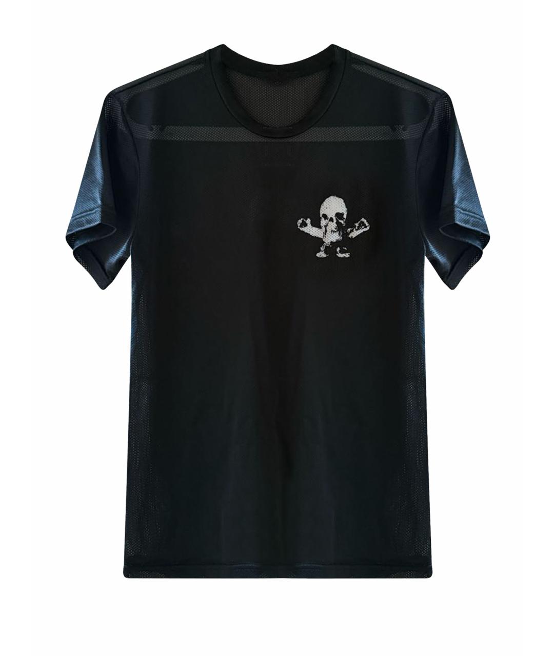 CHROME HEARTS Черная синтетическая футболка, фото 9