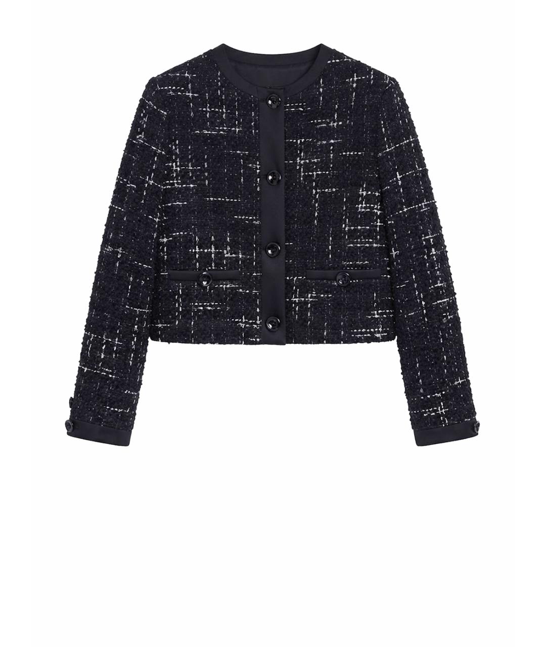 MSGM Черный хлопковый костюм с юбками, фото 1