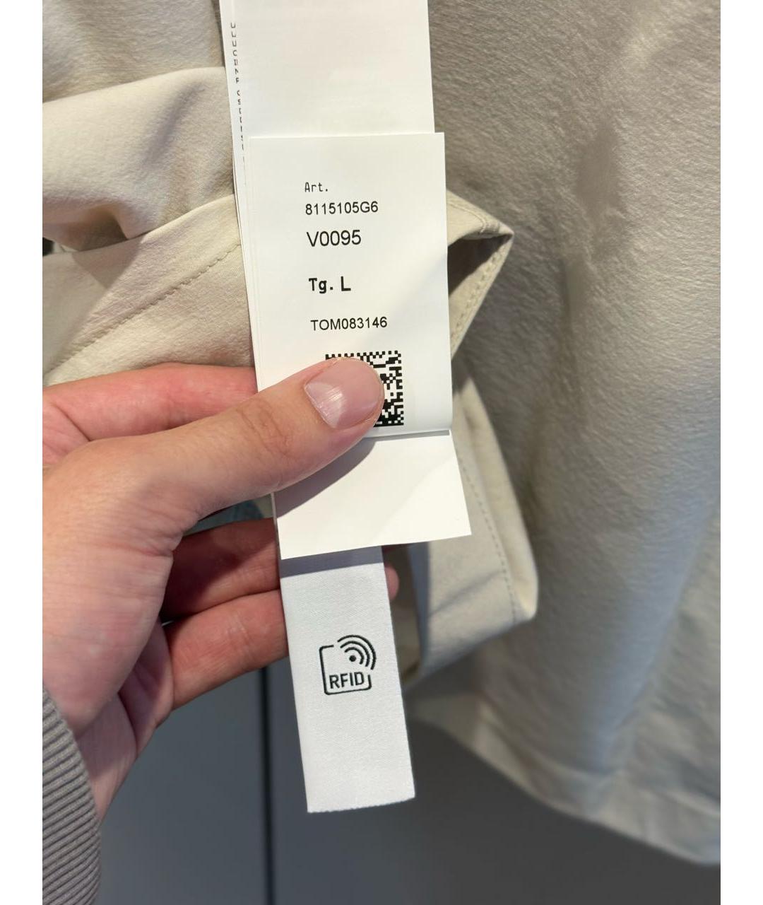 STONE ISLAND Белая куртка, фото 8