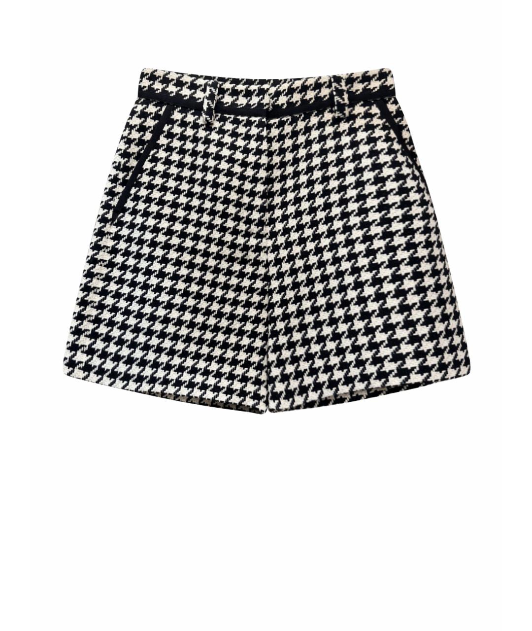 MSGM Черные хлопковые шорты, фото 1