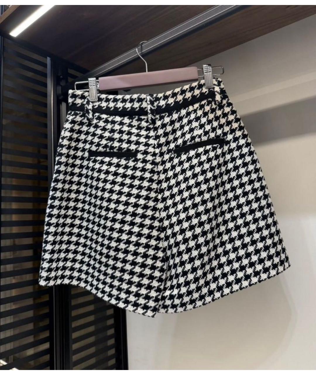 MSGM Черные хлопковые шорты, фото 2