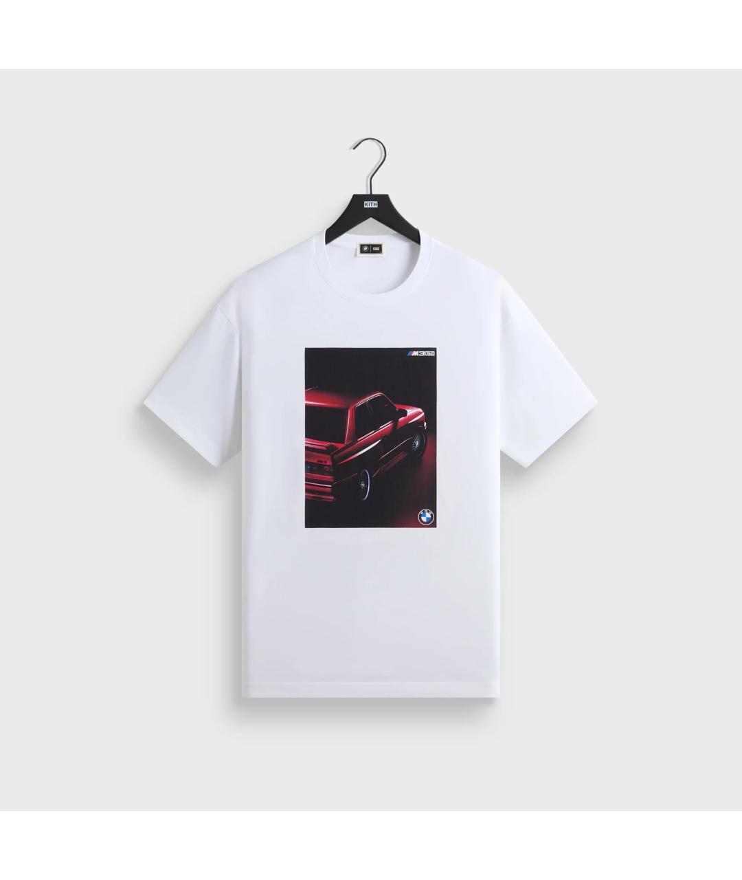 KITH Белая хлопковая футболка, фото 8