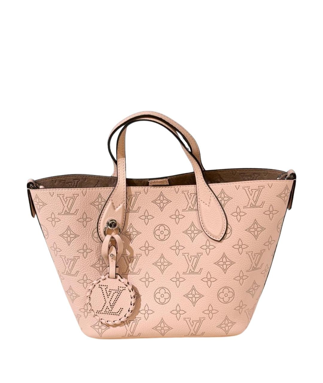 LOUIS VUITTON Розовая кожаная сумка тоут, фото 1
