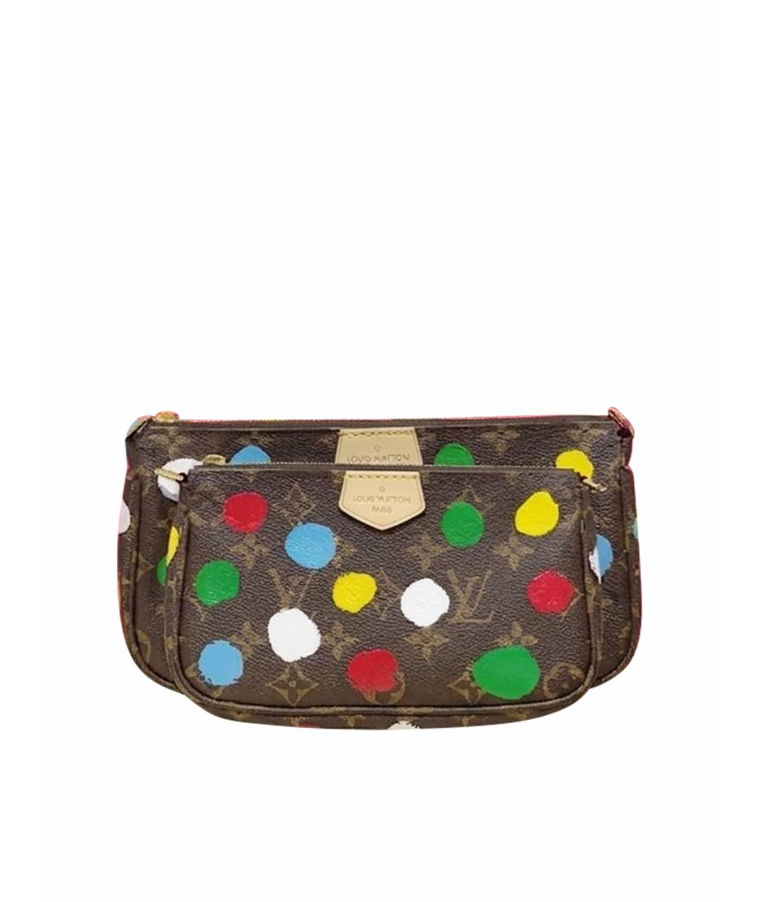 LOUIS VUITTON Черная сумка тоут из искусственной кожи, фото 1