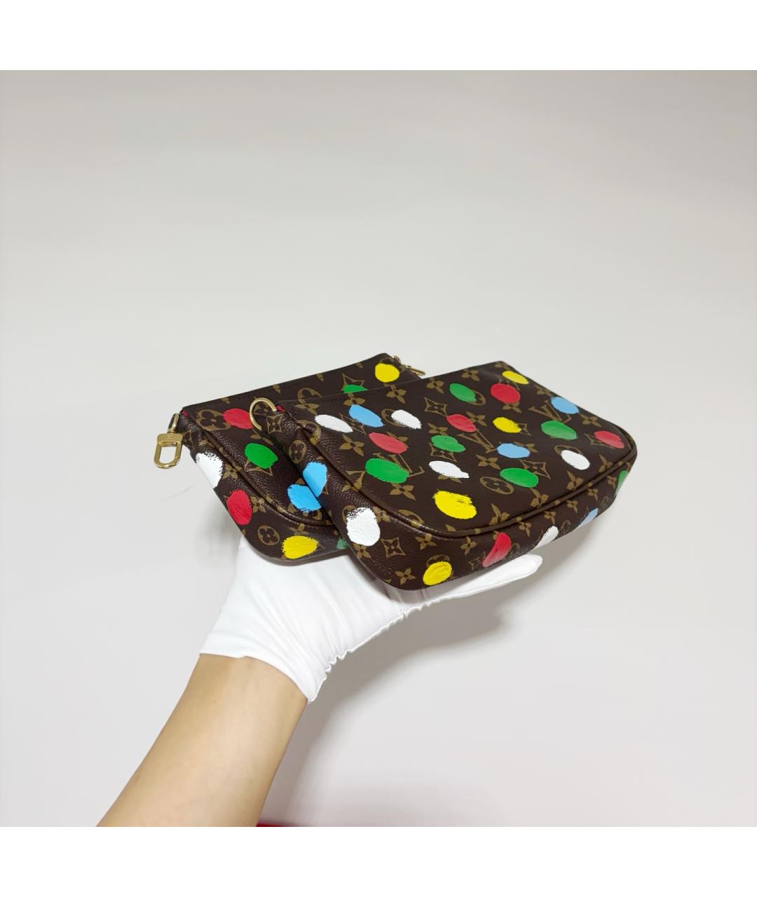 LOUIS VUITTON Черная сумка тоут из искусственной кожи, фото 5