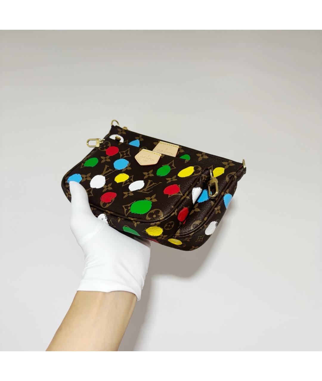 LOUIS VUITTON Черная сумка тоут из искусственной кожи, фото 4
