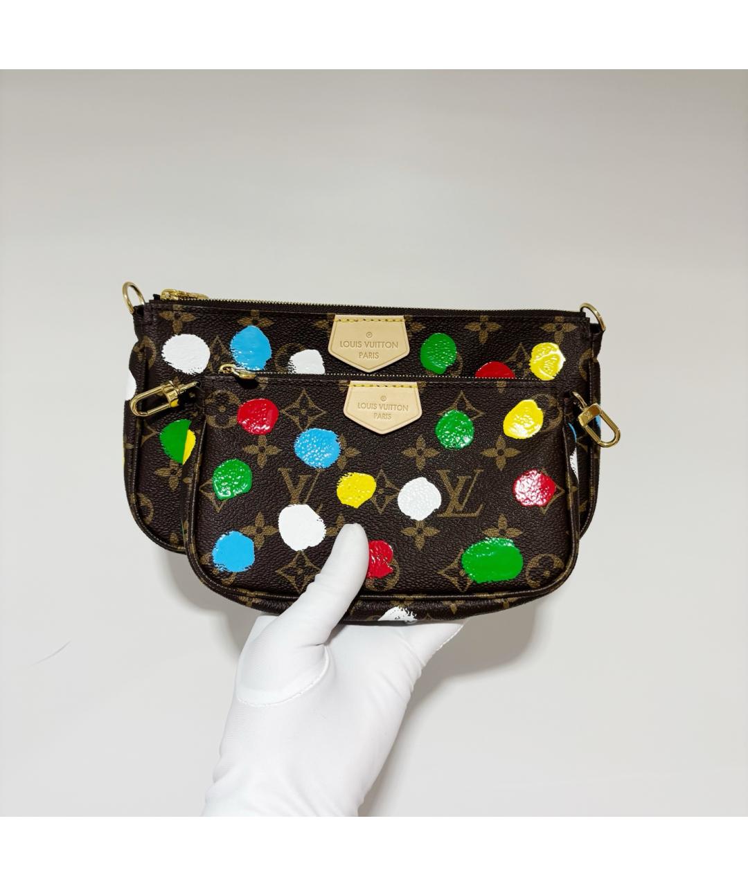 LOUIS VUITTON Черная сумка тоут из искусственной кожи, фото 2