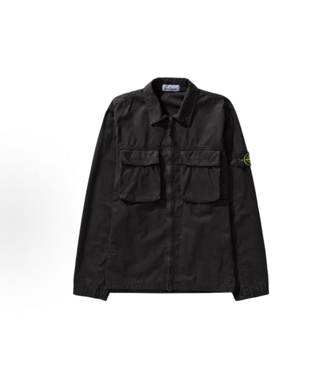 STONE ISLAND Черная куртка, фото 9
