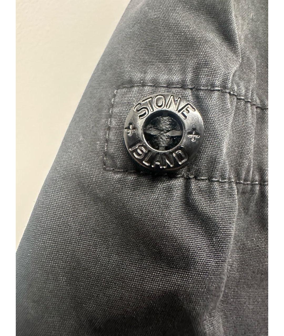STONE ISLAND Черная куртка, фото 6