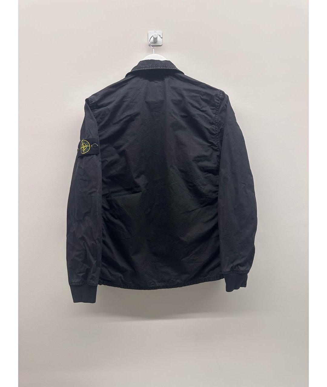 STONE ISLAND Черная куртка, фото 3